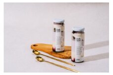 7層のブルーベリーボトルパフェ180ml× 2本入り｜ブルーベリー 有機栽培 パフェ 人気 おすすめ 濃厚アイス アイスクリーム スイーツ お取り寄せ 冷凍 おしゃれ かわいい 群馬県 前橋市