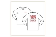 【Xサイズ】FLOWLISH GUNMA ロングTシャツ ｜3人制バスケ 女子 プロ バスケ バスケットボール 女子チーム チームグッズ スポーツ 応援 グッズ 群馬県 前橋市