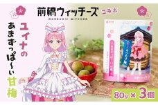 前橋ウィッチーズ コラボ返礼品　ユイナのあまずっぱ～い甘梅
