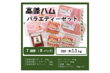【15A030】【高崎ハム】ハム・ソーセージ・ベーコン・焼豚「バラエティーセット」（Z-203）