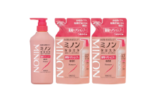 【25052】ミノン薬用ヘアシャンプー１本、詰替用２個セット