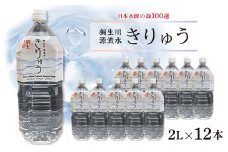 桐生川源流水「きりゅう」2L×12本【1119545】