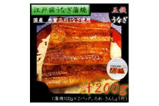 国産江戸前の味・蒲焼2人前【1513512】