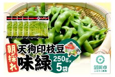 厳選 天狗印枝豆「味緑（みりょく）」約1.25kg