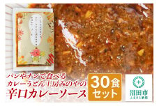 パンやナンで食べるカレー うどん工房みのやの辛口カレーソース 30袋