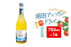 《SISGA部門最高賞》沼田アップルドライ（辛口）750ml×1本 Fukiware Cidrerie