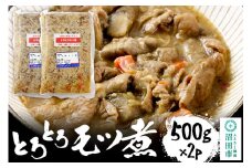 とろとろモツ煮 500g×2パック