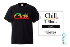 Chill T-Shirts UNITE9 RASTA COLOR ／ sizeL FUN工房UNITE9