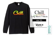 Chill Long Sleeve T-Shirts UNITE9 RASTA COLOR ／ sizeXL FUN工房UNITE9