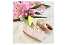 ピーコルドアンの『プルミエ』ファーストステップシューズ　サイズ12cm・Rose(ローズ色)【1338116】