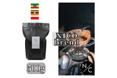 NICOブレンド 中煎り 500g ×2＜豆のまま＞【1484092】