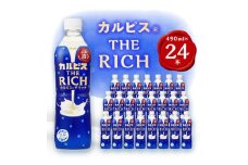 ＜2ヵ月毎定期便＞カルピス THE RICH』PET490ml　24本　隔月全6回【4011134】