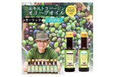 クラフトオリーブオイル　2種　ガーリック・バジル　100ml×各1本【1585170】