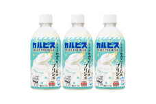 「カルピス(R) SWEET PREMIUM 北海道生クリームのプリン風」PET 470ml×24本【1604195】