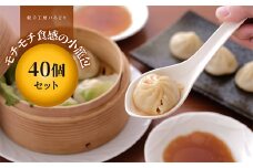 濃厚なスープが決め手、小籠包40個セット 冷凍 中華 おかず 惣菜 F4H-0222