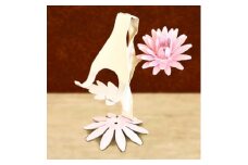 スマホスタンド桃色菊【1390322】