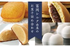 富岡シルク菓子詰め合わせ(4種) 富岡シルク まゆこもり どらやき ミルク焼き菓子 フィナンシェ 焼き菓子 お菓子 セット 詰合せ 銘菓 食品 F20E-118