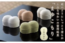 富岡銘菓 まゆこもり 4種詰合せ (各10個入) くず湯 セット 葛湯 プレーン 抹茶 生姜 ココア まゆ菓優 田島屋 ご当地 贈り物 食品 F20E-121