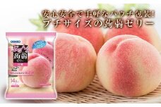 オリヒロ ぷるんと蒟蒻ゼリー パウチ ＜白桃＞ 1ケース(24袋入) こんにゃく ゼリー 蒟蒻 コンニャク 白桃 桃 食品 F21E-478