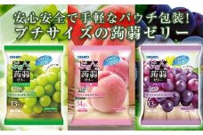 オリヒロ ぷるんと蒟蒻ゼリーパウチ3種セット（グレープ・白桃・シャインマスカット） 計24袋（20gパウチ×6個×8袋×3種） こんにゃく ゼリー 蒟蒻 コンニャク シャインマスカット 白桃 グレープ 食品 F21E-481