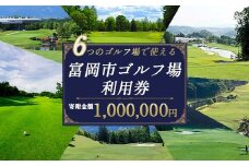 ★有効期限なし★ 富岡市ゴルフ場利用券  (300,000円相当額)  ゴルフ チケット 平日 土日 祝日 プレー券 関東 群馬県 首都圏 F20E-385