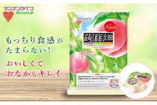 マンナンライフ 蒟蒻畑 ＜白桃味＞ 1ケース(12袋入) こんにゃく 群馬県産 特産 蒟蒻 コンニャク 白桃味 白桃 桃 フルーツ果汁 フルーツこんにゃく 食品 F20E-537