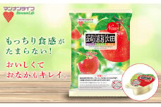 マンナンライフ 蒟蒻畑 ＜りんご味＞ 1ケース(12袋入) こんにゃく 群馬県産 特産 蒟蒻 コンニャク りんご味 りんご リンゴ 林檎 フルーツ果汁 フルーツこんにゃく 食品 F20E-538