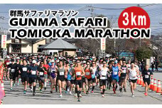 【12月8日開催！】富岡製糸場世界遺産登録10周年記念 第44回 群馬サファリ富岡マラソン大会 出走権（3km）②中学2･3年男子 F21E-038
