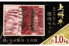 上州牛肩・モモ焼肉・上州豚とことん焼肉セット ANP005