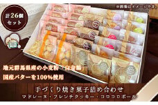 手づくり焼き菓子詰め合わせ（計２６個） ANZ003