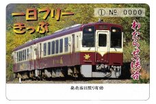 わたらせ渓谷鐵道「トロッコ列車の旅セット」 ※おとな１名用