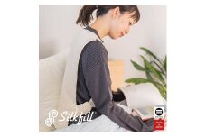 手洗いOK　群馬県産シルクわたのインナーベスト(長丈・増量)