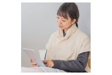 手洗いOK　群馬県産シルクわたの長丈・増量の肩当(衿カバー2枚付き)+30cm
