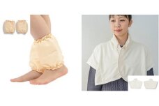 あったかシルクわたの足首ポカポカと肩当のセット