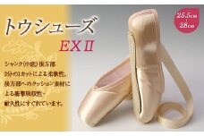 トウシューズEX II(大) バレエ ダンス ダンサー 手仕事 伝統 上質 F21K-255