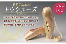 トウシューズEXIIルルベ(大) バレエ ダンス ダンサー 手仕事 伝統 上質 F21K-261