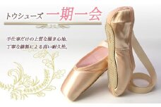トウシューズ一期一会 バレエ ダンス ダンサー 手仕事 伝統 上質 F21K-266