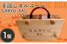 手回しオルゴールGARYU-BAG マイク出力あり F21K-297