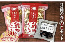 3種のきのこセット 茸 野菜 きのこ キノコ 椎茸 しいたけ シイタケ スライス椎茸 国産 きくらげ キノコセット 旨みたっぷり だし うまみ アソート 詰め合わせ F21K-321