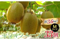 ＜先行予約＞ 2年連続受賞「A品数量限定」下仁田町のキウイフルーツ 約3.6kg(1玉 Mサイズ 95g以上) キウイ フルーツ キウイフルーツ デザート 果物 F21K-463
