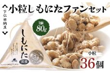 下仁田納豆 小粒しもにたファンセット（しもにた 3個入×12袋） 群馬県 下仁田町 国産 ご飯のお供 F21K-541