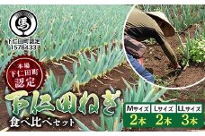 本場下仁田町認定ねぎの会会員が作った下仁田ねぎ食べ比べセット（M2本・L2本・LL3本） とろける 甘い ねぎ ネギ 王様ねぎ 殿様ねぎ 特産 栄養たっぷり ブランド 上州ねぎ すきやき F21K-624