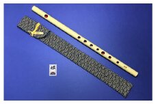 篠笛楽遂 ドレミ調七笨調子 (B調) 姿仕上げ、笛袋と篠製こはぜ付き｜甘楽町 篠笛 楽器 袋 初心者 プロ 群馬県ふるさと伝統工芸品 [0089]