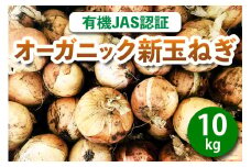 [有機JAS認証] オーガニック新玉ねぎ 10kg 「2025年6月中旬より順次発送」｜先行予約 数量限定 期間限定 タマネギ 新たまねぎ 玉葱 たまねぎ 産地直送 農家直送 有機野菜 国産 群馬県産 甘楽町産 [0211]