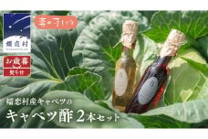 【 お歳暮 熨斗付】 キャベツ酢2本セット 熨斗対応 御歳暮 酢 調味料 ダイエット 酢キャベツ おすすめ [AF017tu]
