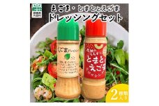 ドレッシングセット (えごまのドレッシング＆とまととえごまのドレッシング) 2本 (各1本) ドレッシング えごま トマト 片品村