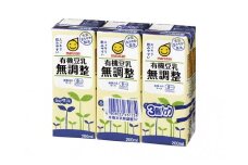 【マルサンアイ】有機豆乳無調整200ml（３連×８パック※２４本入り）