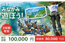 ふるさと納税感謝券「MINAKAMI HEART TICKET」30,000円分 群馬県 みなかみ町 旅行 温泉 アウトドア スキー グルメ キャンプ ゴルフ 体験 飲食店 観光 旅館 宿泊 ホテル