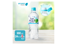 【JR東日本クロスステーション　ウォータービジネスカンパニー】From AQUA 谷川連峰の天然水　550ml×24本×3箱  水 天然水 谷川連峰 From AQUA フロムアクア 500ml以上