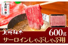 上州和牛 サーロイン しゃぶしゃぶ用 600g C-13